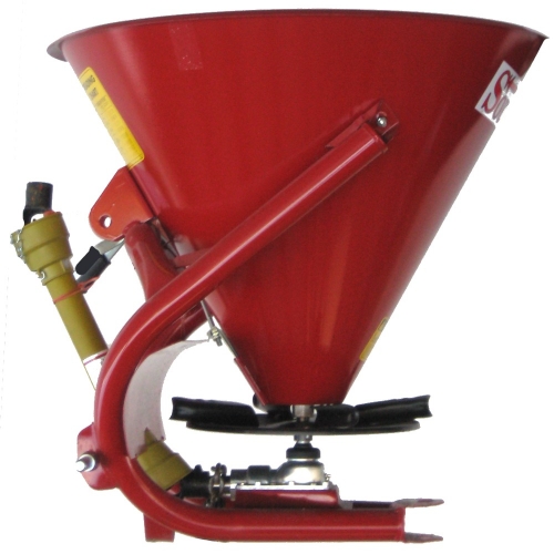 Southern 180 Broadcast Spreader Metal Hopper (Red) Southern Farm Supply